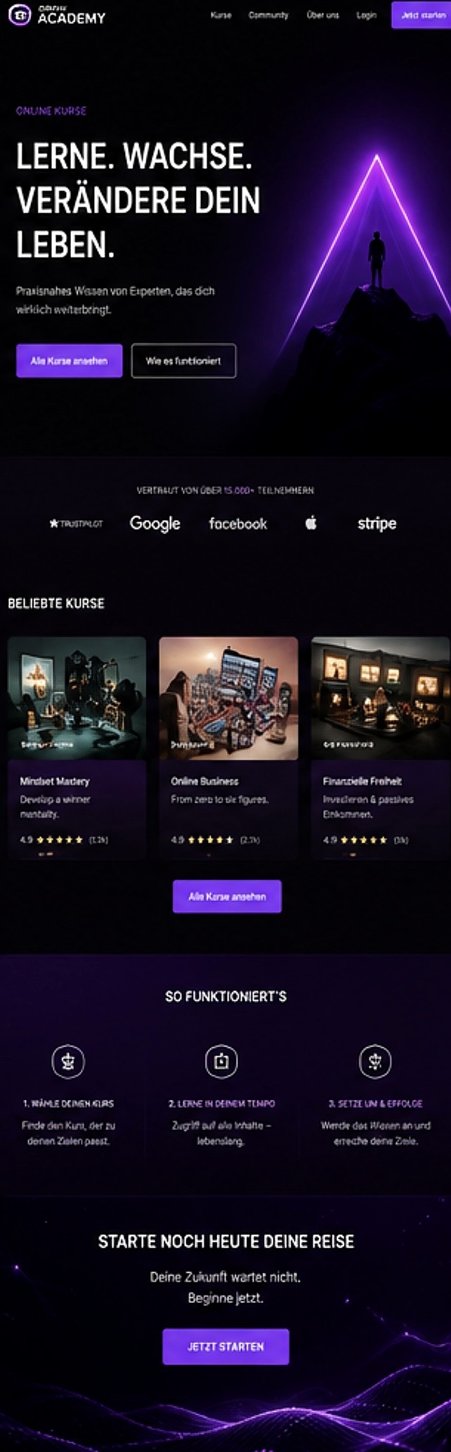Creator Academy Konzeptprojekt