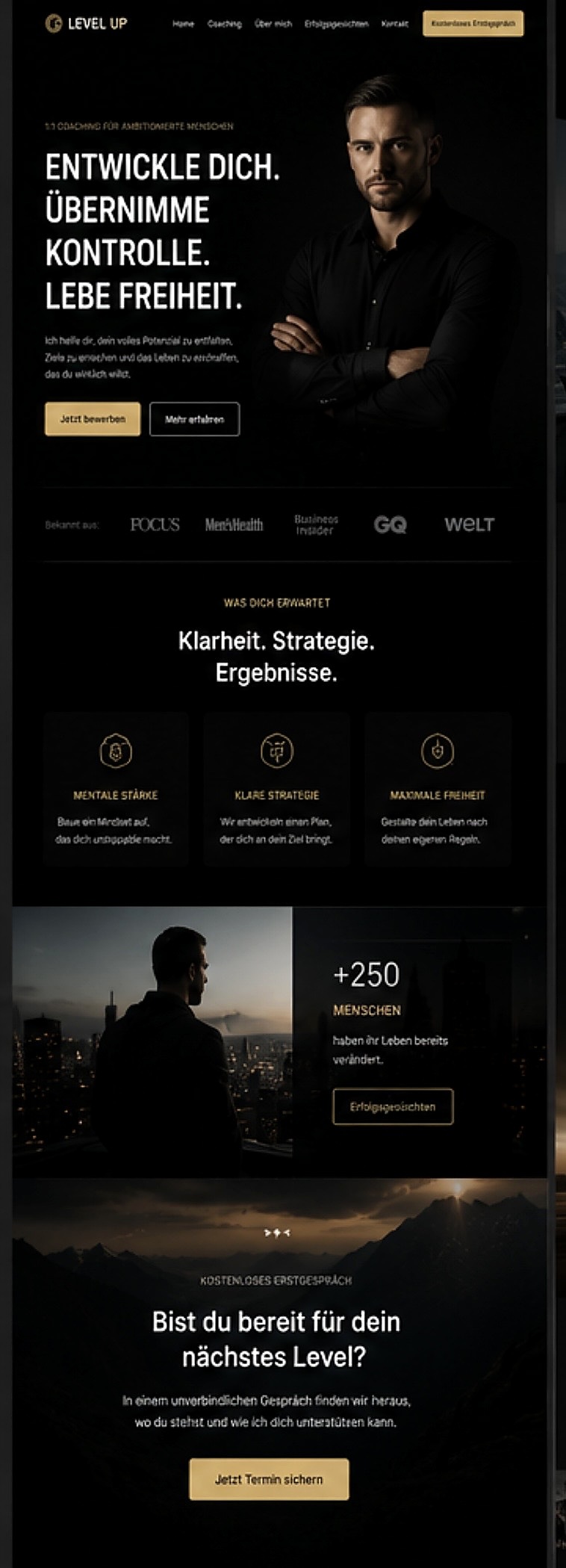 Level Up Konzeptprojekt